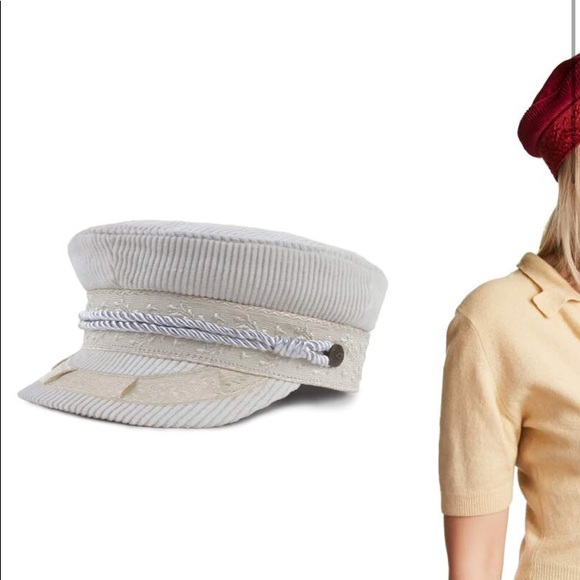 brixton albany cap white